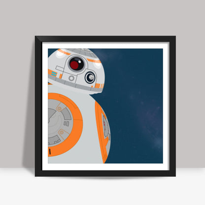 Star Wars BB-8 Droid Square Art Prints