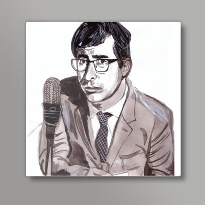 John Oliver believes in the power of comedy Square Art Prints