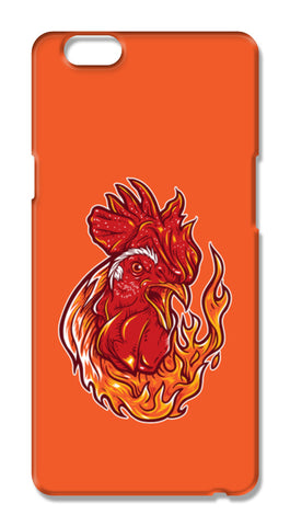 Rooster On Fire Oppo F1s Cases