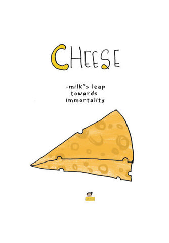 Too Cheesy Wall Art| Buy High-Quality Posters and Framed Posters Online ...