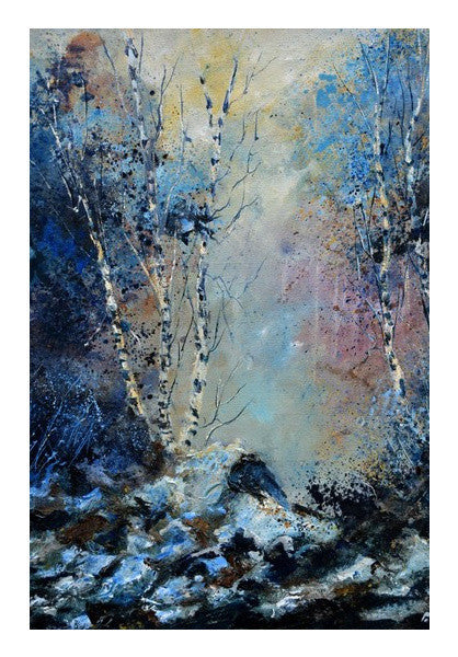 Wall Art, Blue morning Wall Art