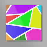 Mosiac art - Colorful Pattern Square Art Prints
