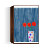 Abstract Flowers Wall Art