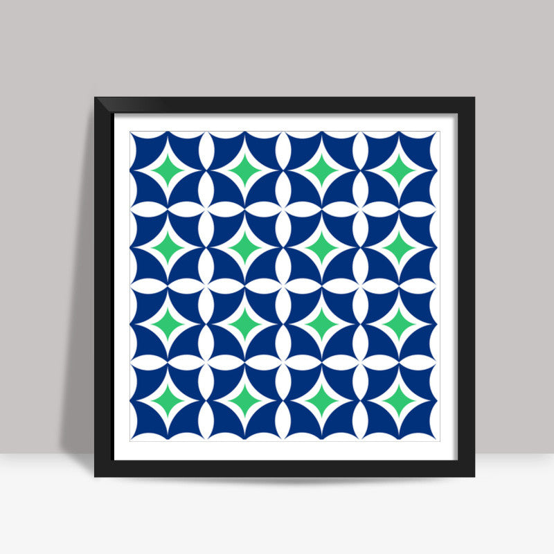 Circle Pattern Square Art Prints