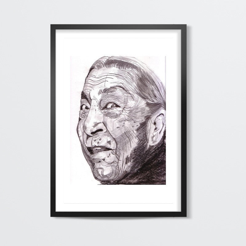 Your heart decides your age, seems to say Zohra Sehgal Wall Art