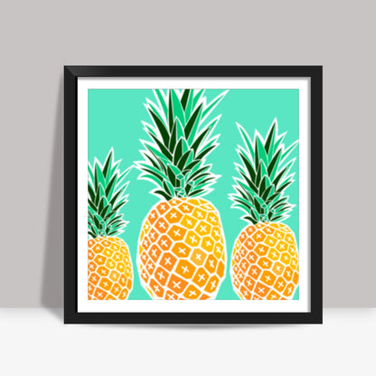 Pineapple Square Art Prints