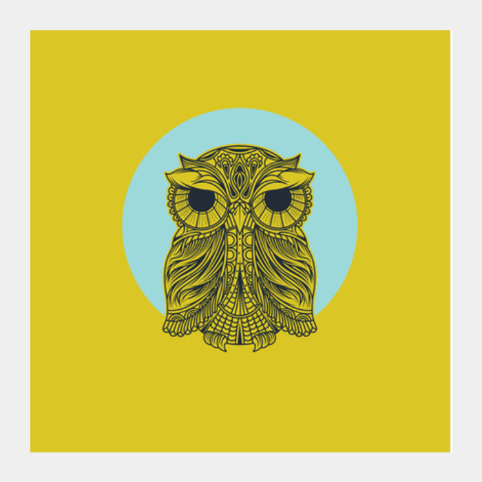 Owl Square Art Prints