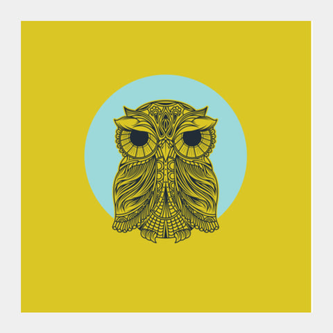 Owl Square Art Prints