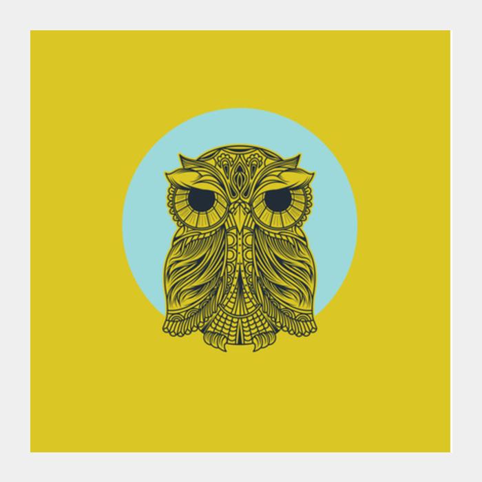 Owl Square Art Prints PosterGully Specials