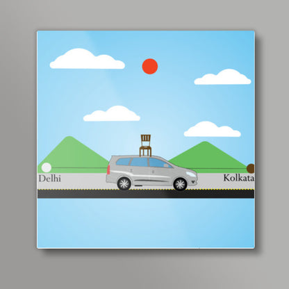 Piku #YRF Square Art Prints
