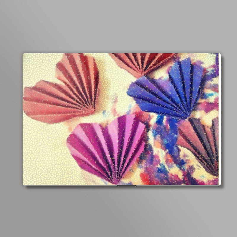 Mosaic hearts Wall Art