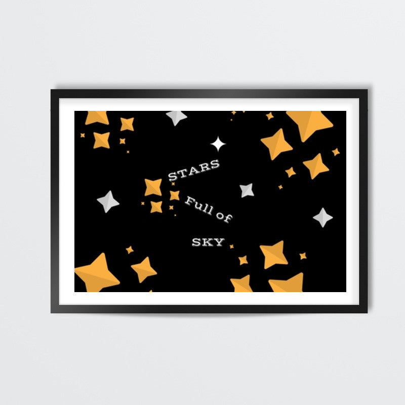 STARS FULL OF SKY Wall Art