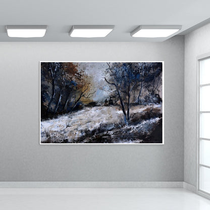 winter in the wood 4551 Wall Art