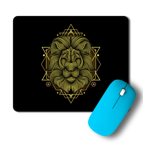 Lion Intricate Artwork Mousepad