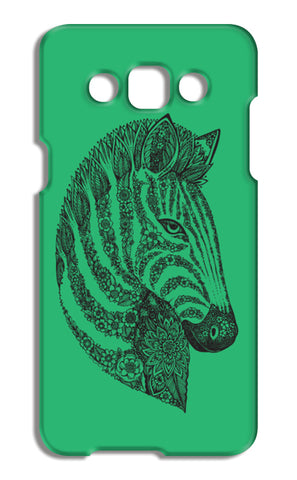 Floral Zebra Head Samsung Galaxy A5 Cases