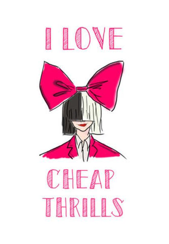 PosterGully Specials, CHEAP THRILLS Wall Art