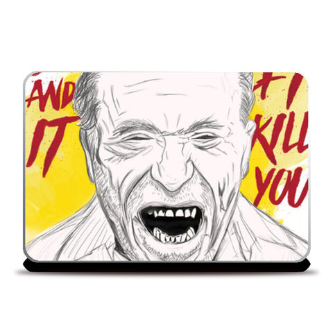 Charles Bukowski Laptop Skins
