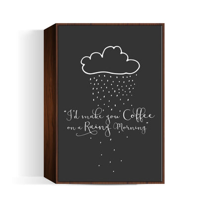 Rainy thoughts Wall Art