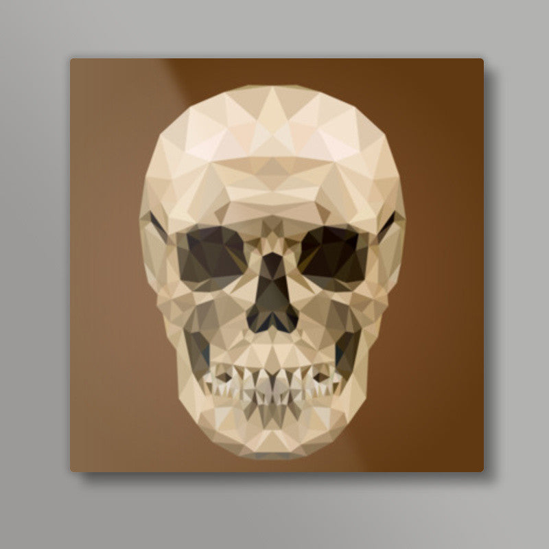 Skull Square Art Prints
