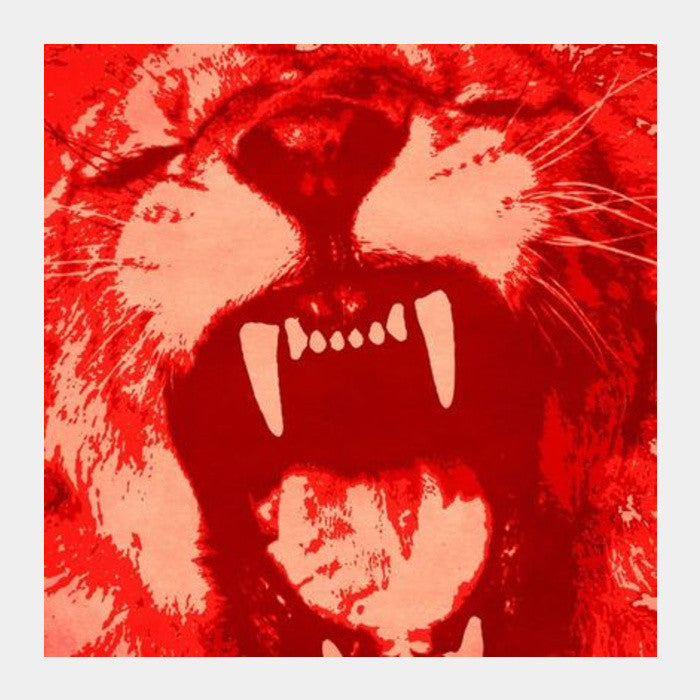 Square Art Prints, Hear me roar Square Art Prints