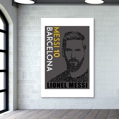 Lionel Messi | Barcelona Wall Art