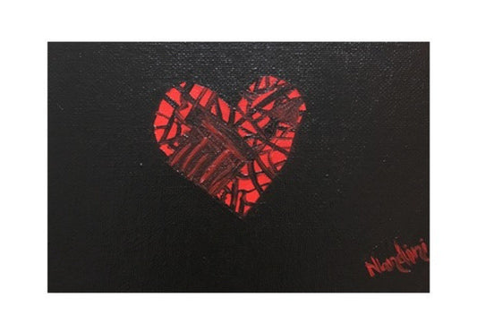 Love In BROKEN Pieces Of Heart  Abstract   Art PosterGully Specials