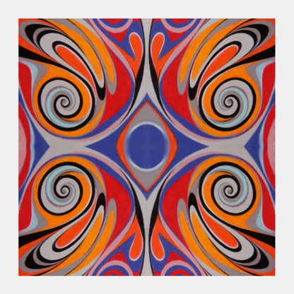 ink drop Square Art Prints
