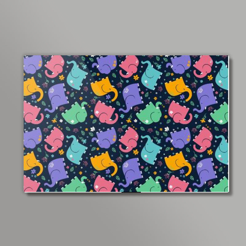 Baby Elephants Wall Art