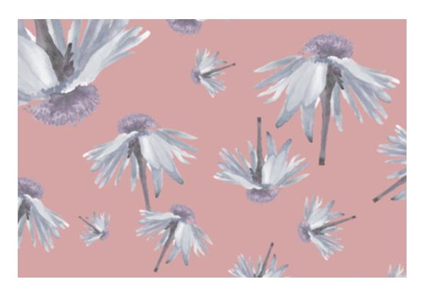 Dancing Daisies Wall Art PosterGully Specials