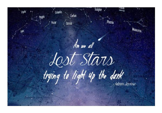 PosterGully Specials, Lost Stars Wall Art