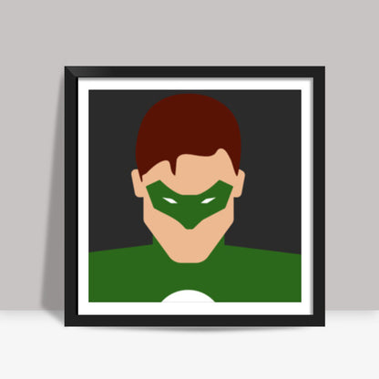 Green Lantern Square Art Prints