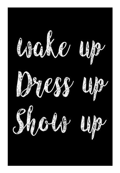 PosterGully Specials, WAKE UP AND DRESS UP Wall Art