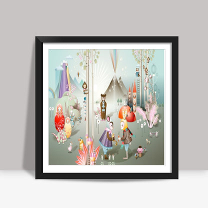 Another world  Square Art Prints