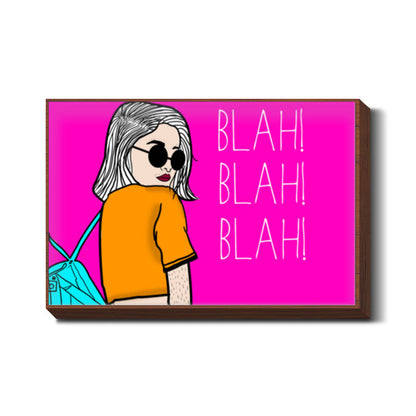 BLAH BLAH BLAH 2 Wall Art