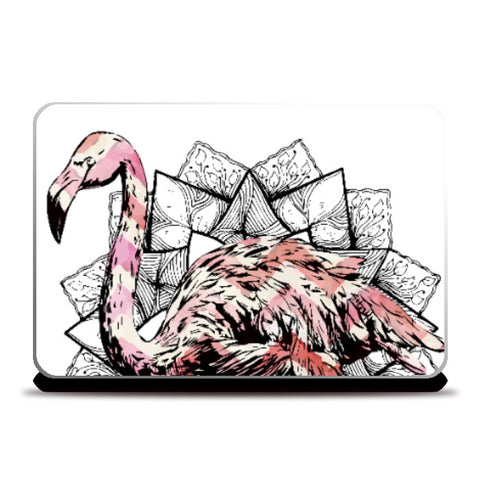 Laptop Skins, Flamingo Fractals Laptop Skin | Lotta Farber, - PosterGully