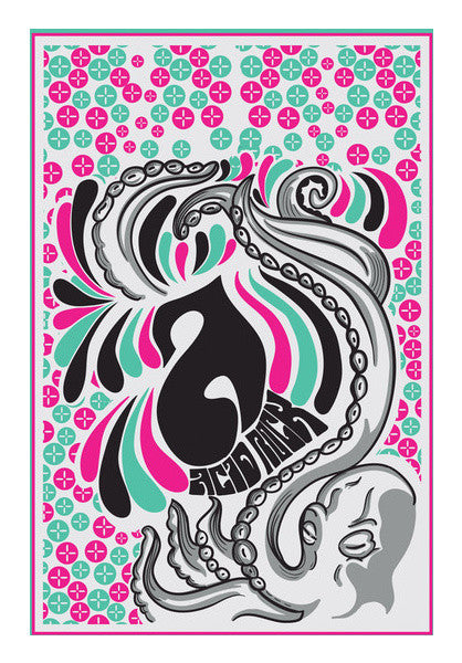 Wall Art, A for Acid Rock Wall Art