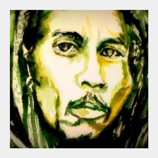 Square Art Prints, bob marley Square Art Prints