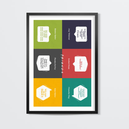 Friends TV Series Wall Art