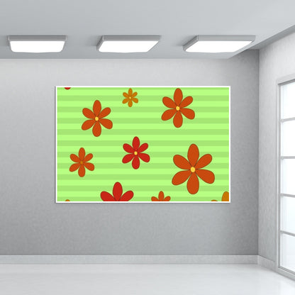 Flowers every where Wall Art