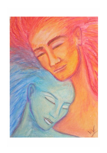 Wall Art, Twin Flamme Wall Art | artist:Lalitavv, - PosterGully