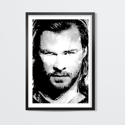 Thor Christ Hemsworth Movie Character Artwork