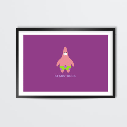 Nick Spongebob Squarepants Patrick Minimal Wall Art