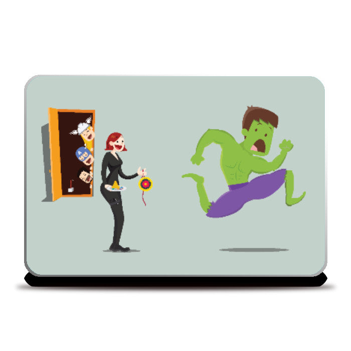 Laptop Skins, Avengers Rakhi Laptop Skin