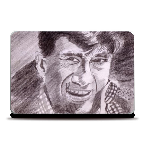 Superstar Dev Anand believed in the philosophy of accepting life with all its ups and downs Laptop Skins