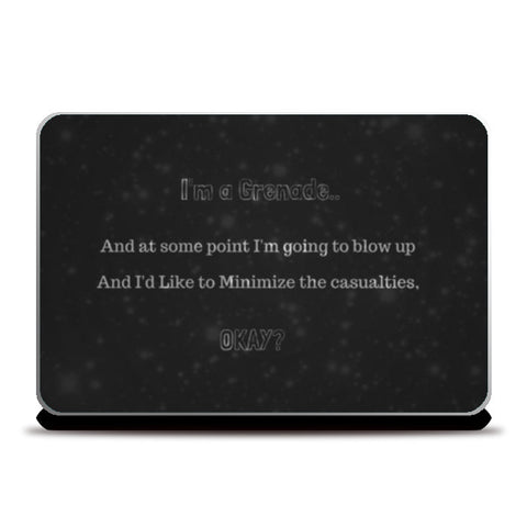 The Fault in our stars QUOTE Laptop Skins