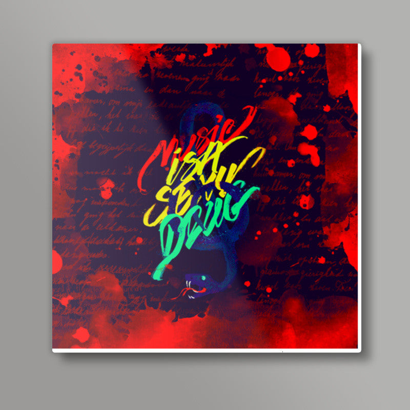 Music is a drug Square Art | Pankaj Bhambri