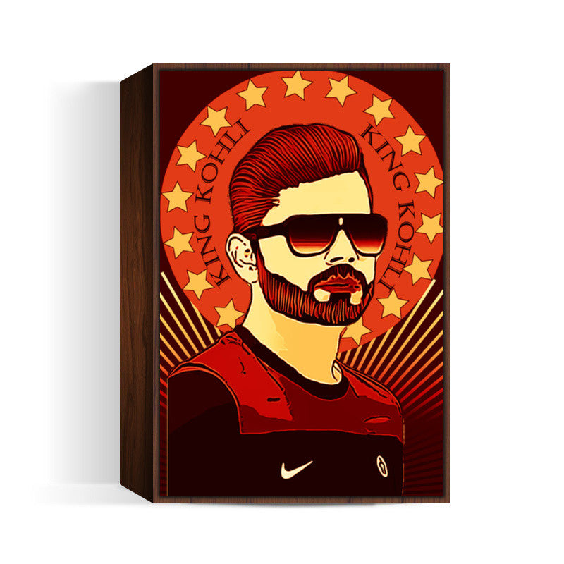 King Virat Kohli Wall Art