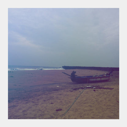 Square Art Prints, Calm waters Square Art Prints