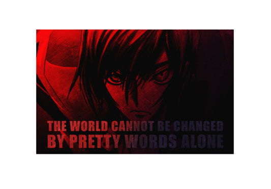 poster code geass zero Wall Art