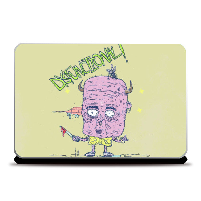 Laptop Skins, dysfunctional Laptop skin